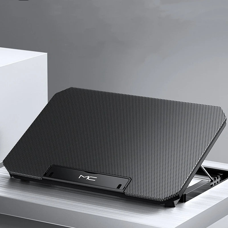 Gaming Laptop Cooler  For 12-16 Inch Notebook Two USB Laptop Cooling Pads Wind Speed Adjustable Silent Laptop Stand