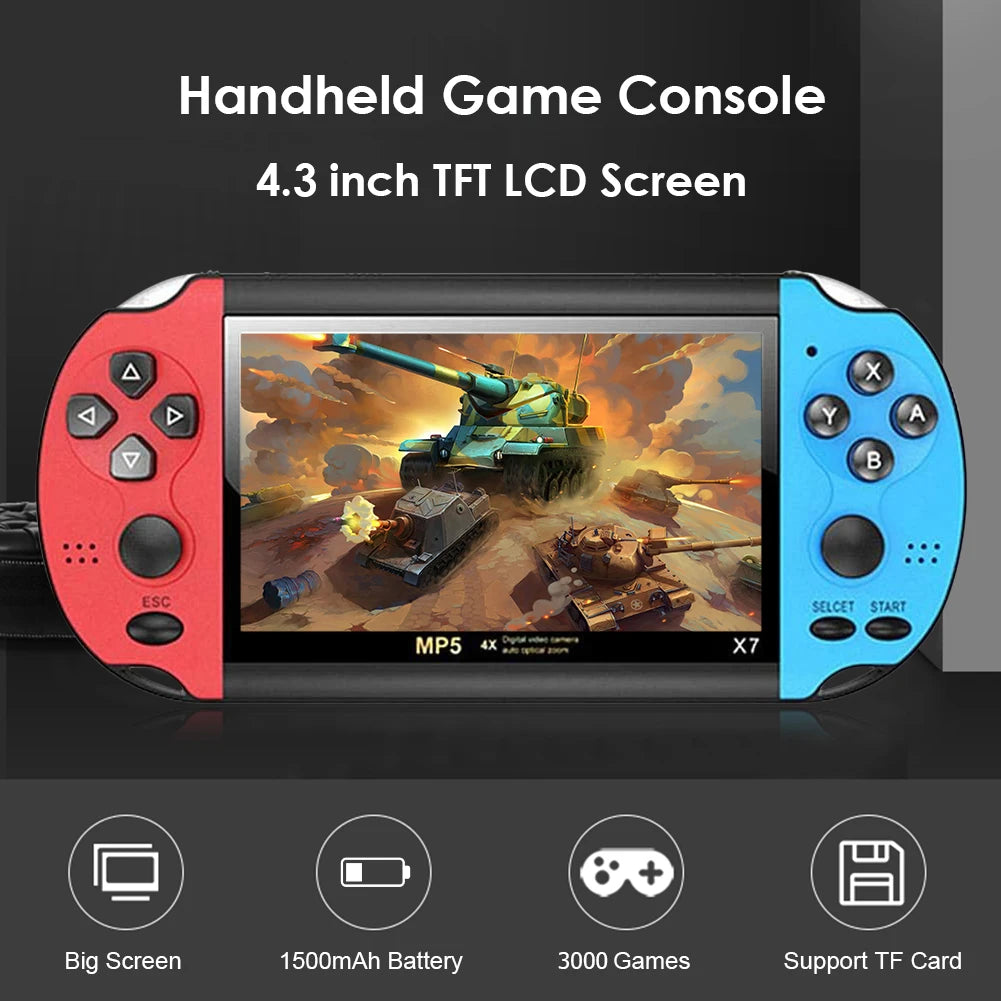 Portable Handheld Retro Video Game Console