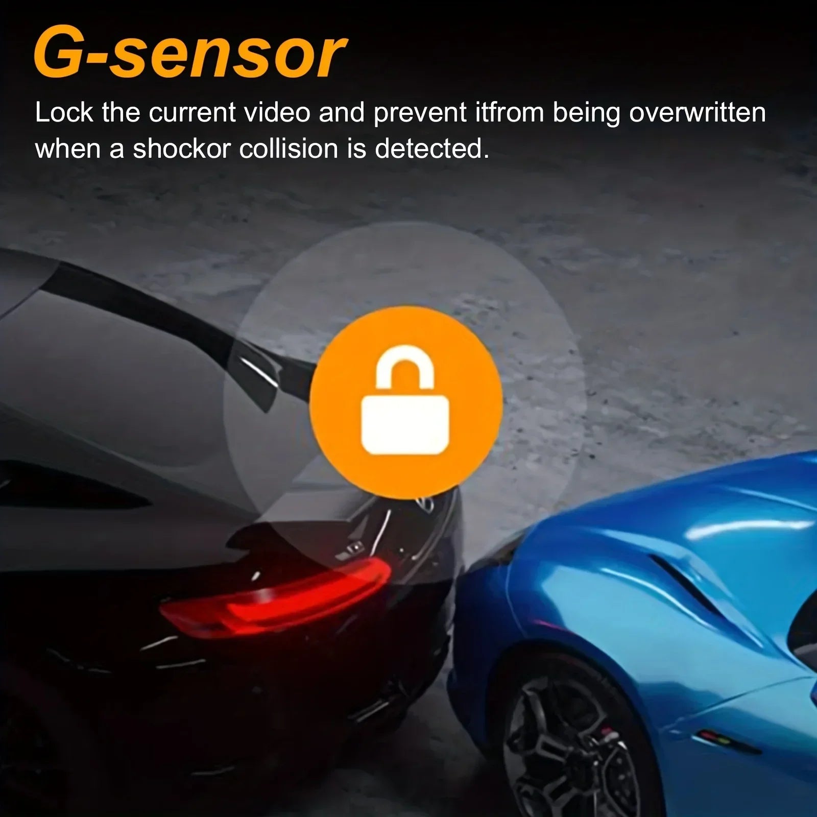 Dash Camera Front And Inside, G Sensor HD Night Vision