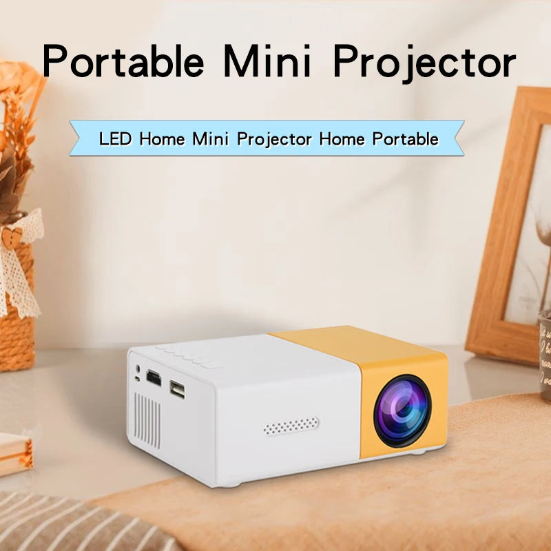 Mini Portable HD Projector is suitable for home, outdoor, and portable projectors.