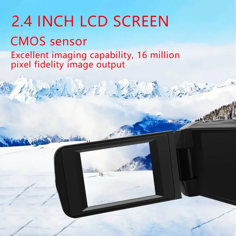 Vlogging Camera w/ Mic