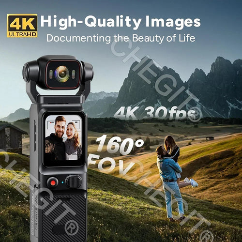 4K MINI Pocket Camera + Tripod
