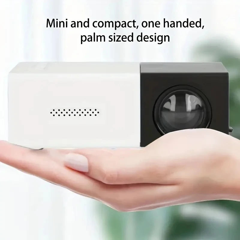 Mini Portable HD Projector is suitable for home, outdoor, and portable projectors.