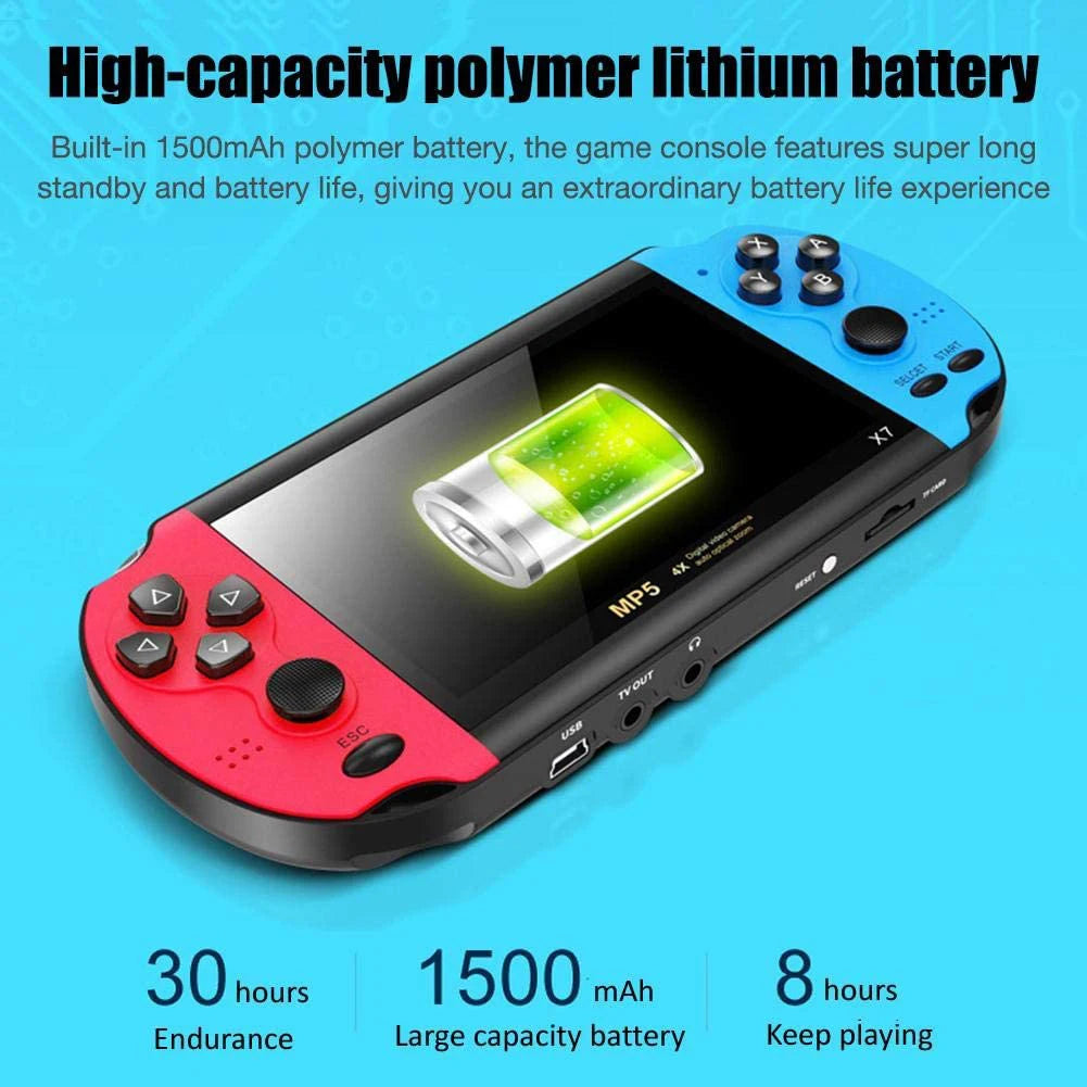 Portable Handheld Retro Video Game Console