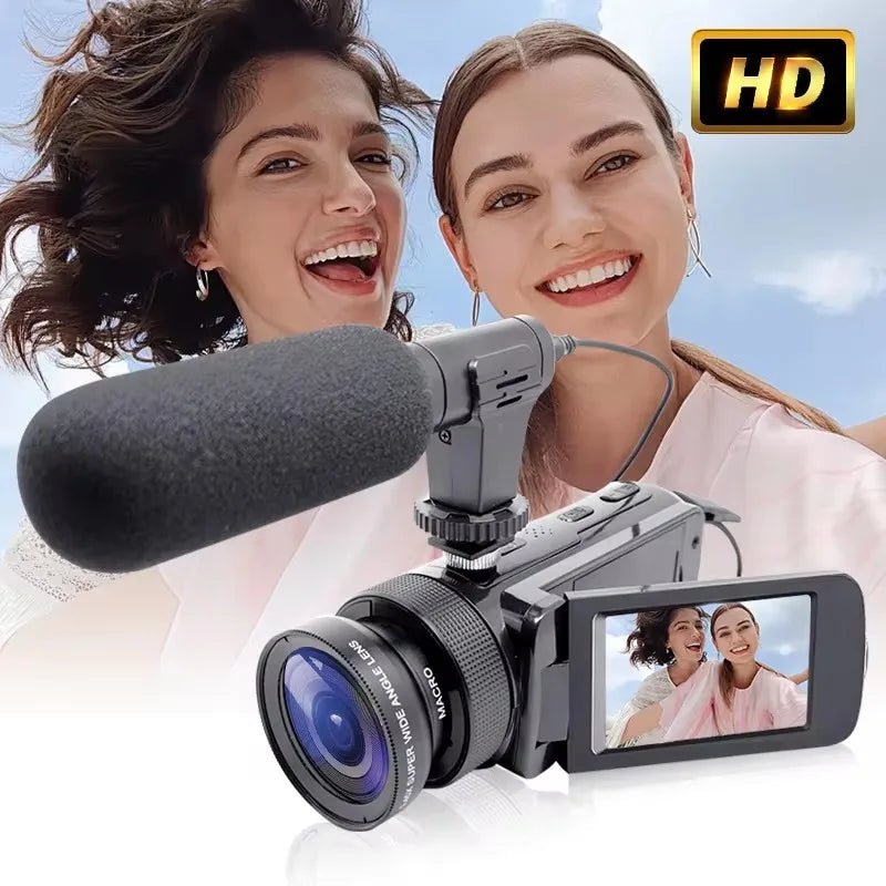 Vlogging Camera w/ Mic