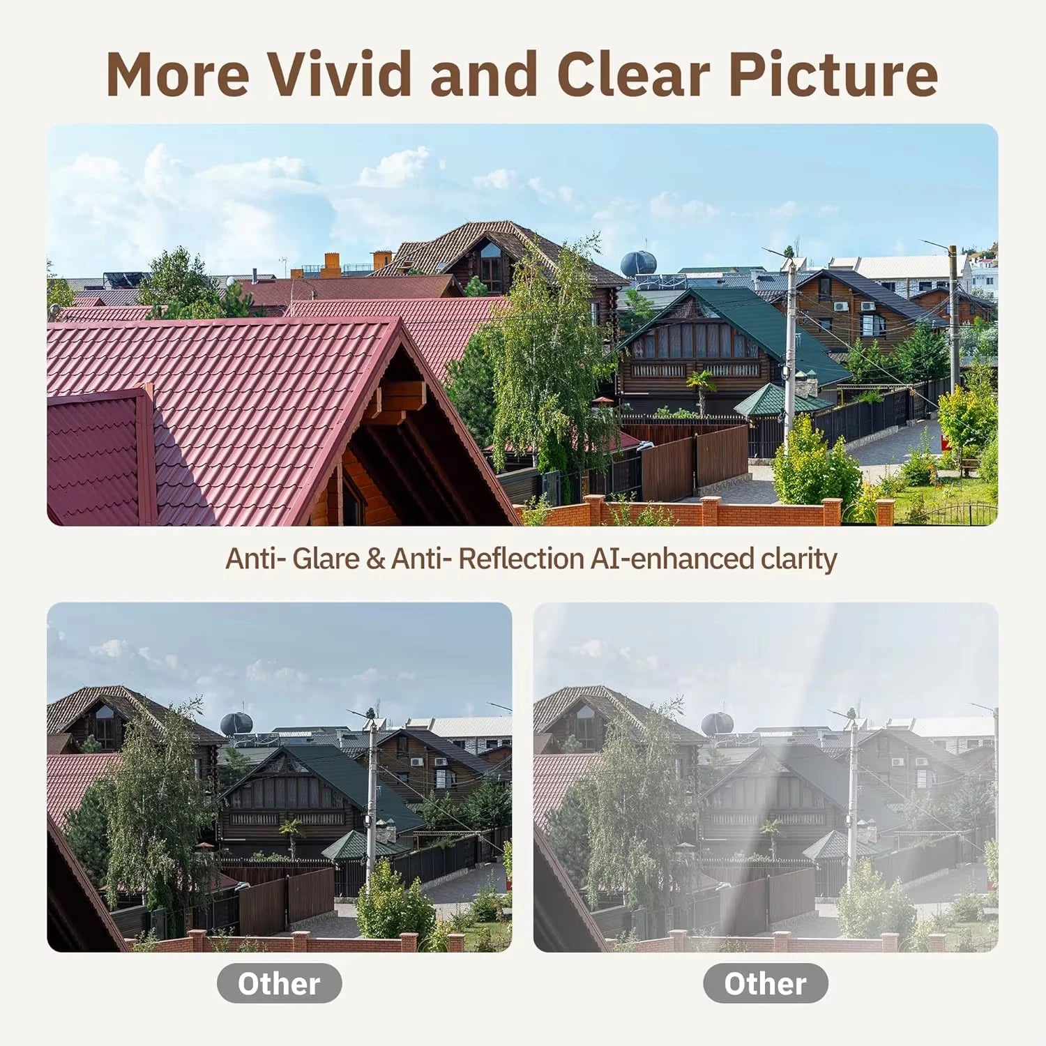 Window Camera Replaces Outdoor Cameras Full-Color Night Vision Through Window Mini Camera