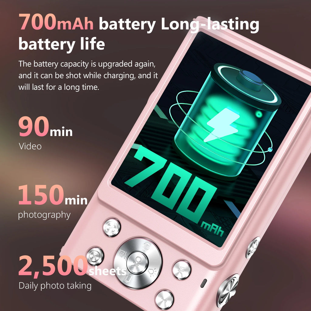 4K Digital Camera Autofocus Vlogging Camera  for Kid Adult