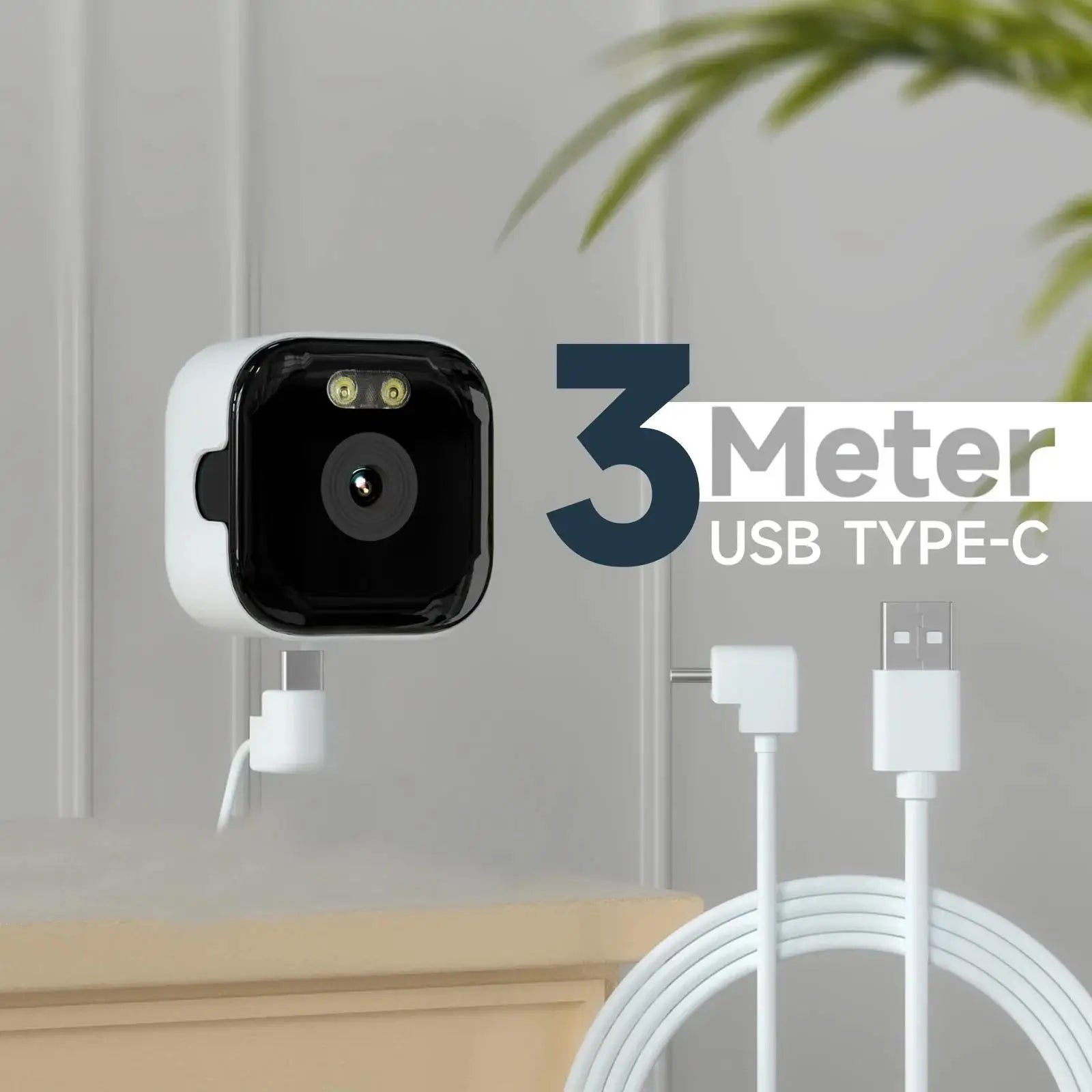 Window Camera Replaces Outdoor Cameras Full-Color Night Vision Through Window Mini Camera