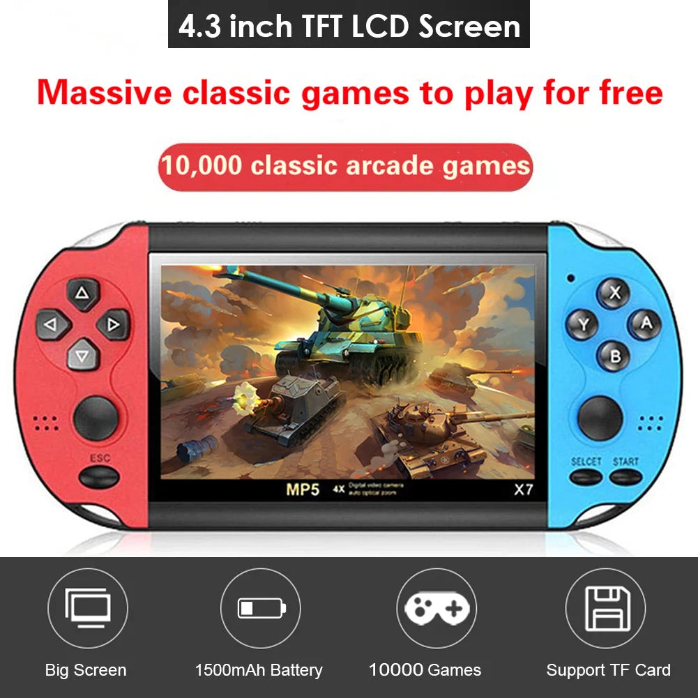 Portable Handheld Retro Video Game Console
